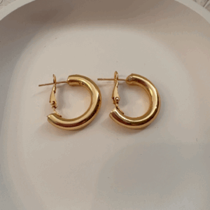 Küçük Halka Gold Küpe